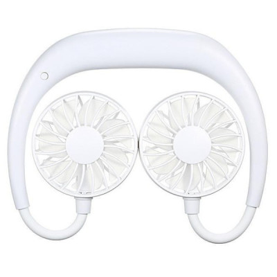 Ventilator Dual cu Acumulator Pentru Fata Cand Faceti Sport