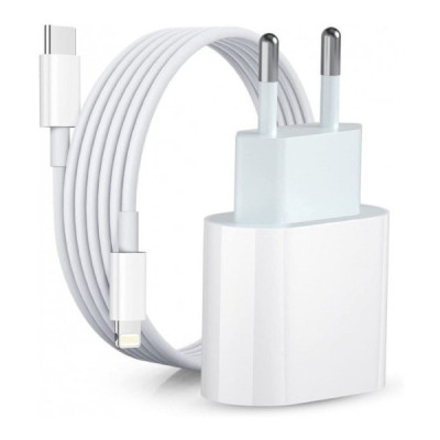 Incarcator Rapid Universal Usb C 20W + Cablu Lightning