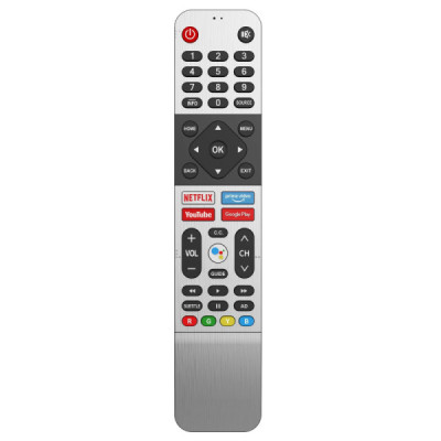 Telecomanda Universala HS-8902 cu Microfon Pentru Lcd - Led si Smart Tv Sanyo - Kendo - Orion - Akai - etc. Gata de Utilizare