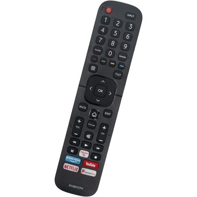 Telecomanda Universala EN2BO27H Pentru Hisense Lcd - Led si Smart Tv Gata de Utilizare