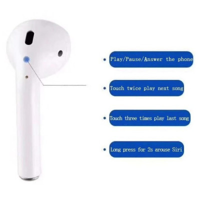 Casti Stereo Wireless Headset cu Bluetooth - Microfon - Touch Control si Cutie de Incarcare TWS i11