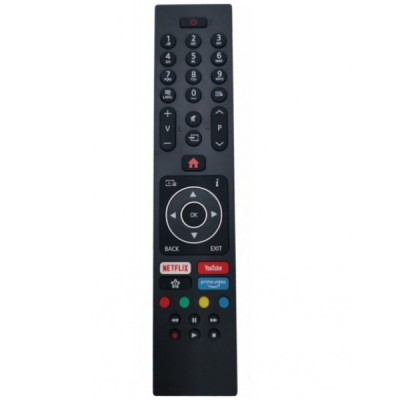 Telecomanda RC43135P - Pentru Vortex - Akai - Finlux - Hyundai - Horizont - Aya si Bush Lcd - Led si Smart Tv Gata de Utilizare