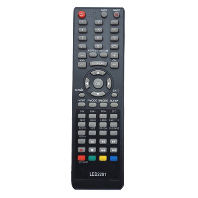 Telecomanda LED2201 Compatibila cu Heru - Konka - Exclusiv - E-boda - Akai - Hyundai - Aeg - etc.