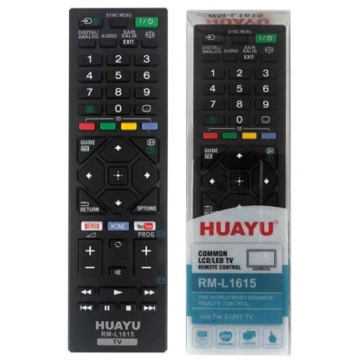 Telecomanda Universala RM-L1615 Pentru Sony Lcd - Led si Smart Tv Gata de Utilizare