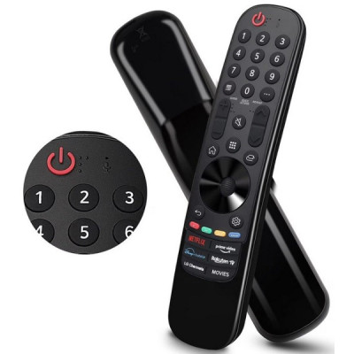 Telecomanda Universala Magica Pentru Smart Tv LG cu Netflix - Prime Video - Disney + - Rakuten TV Gata de Utilizare