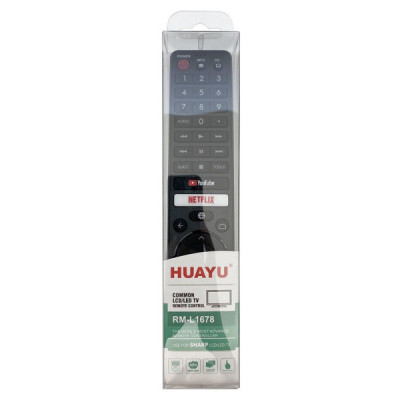 Telecomanda Universala RM-L1678 Pentru Smart Tv Sharp cu Netflix - YouTube Gata de Utilizare