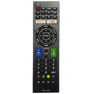 Telecomanda Universala RM-L1346 Pentru Lcd - Led si Smart Tv Sharp Gata de Utilizare