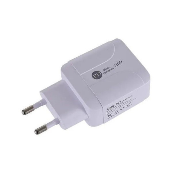 Incarcator Rapid Universal DP001 cu 2 Porturi Usb 3.0A + Usb C 3.1A de 18W