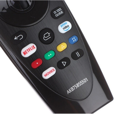 Telecomanda Universala Magica AKB75855501 Pentru Smart Tv LG cu Microfon - Netflix si Prime Video