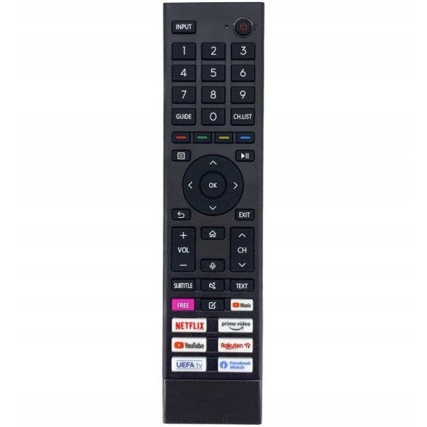 Telecomanda Universala ERF3B80H Pentru Hisense Lcd, Led si Smart Tv Gata de Utilizare