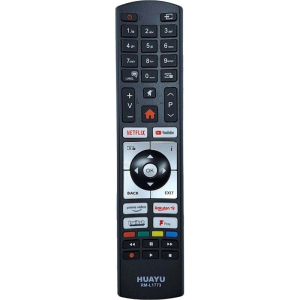 Telecomanda Universala RM-L1773 Pentru Lcd, Led si Smart Tv Vestel, Teletech, Bush si Horizon Gata de Utilizare