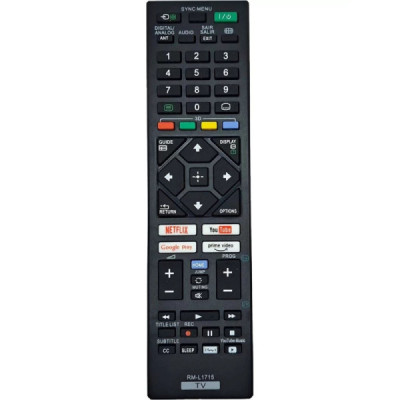Telecomanda Universala RM-L1715 Pentru Lcd - Led si Smart Tv Sony Gata de Utilizare