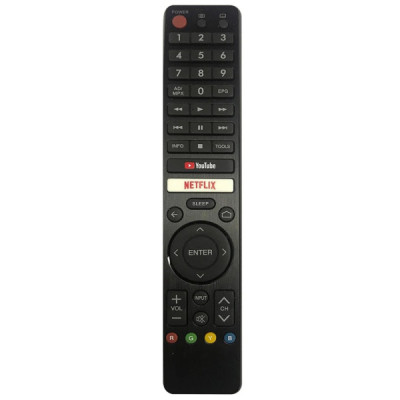 Telecomanda Universala CRC326V Pentru Smart Tv Sharp cu YouTube si Netflix Gata de Utilizare