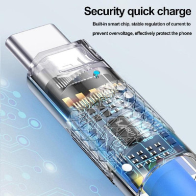 Cablu de Incarcare si Transfer Date Usb - Usb C Fast Charger 120W 6A