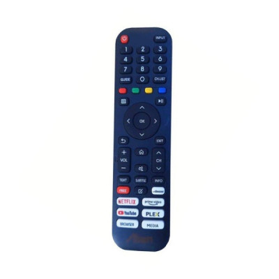 Telecomanda Universala NE4900 Pentru Nei - Schneider - Vortex si Allview Lcd - Led si Smart Tv Gata de Utilizare