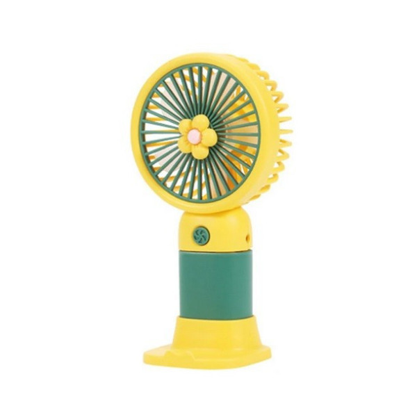 Ventilator Portabil cu Maner, Suport de Telefon si Acumulator Mini Handheld Fan