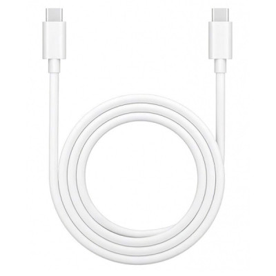 Cablu de Incarcare si Transfer Date Usb C - Usb C PD 100W Quick Charge Alb 1M