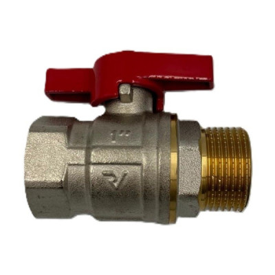 Robinet de Trecere Apa 1" MF cu Fluture si Bila PN 50 Roval