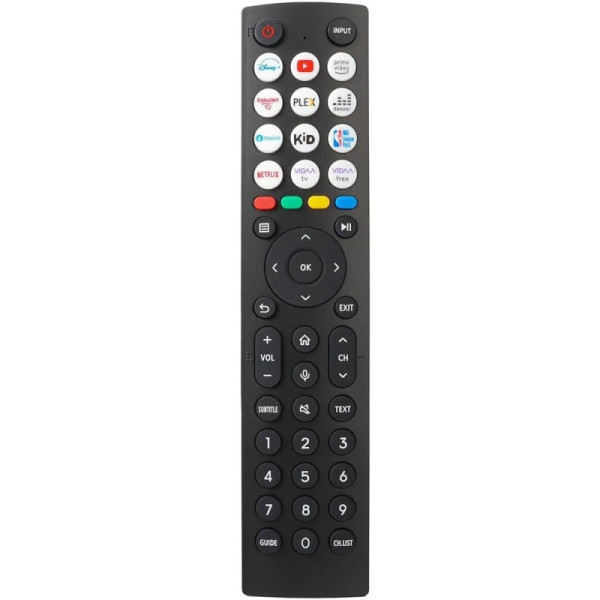 Telecomanda Universala ERF2J36H Pentru Hisense Lcd, Led si Smart Tv Gata de Utilizare
