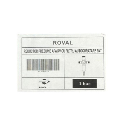 Reductor de Presiune Roval cu Filtru Autocuratare 3/4″