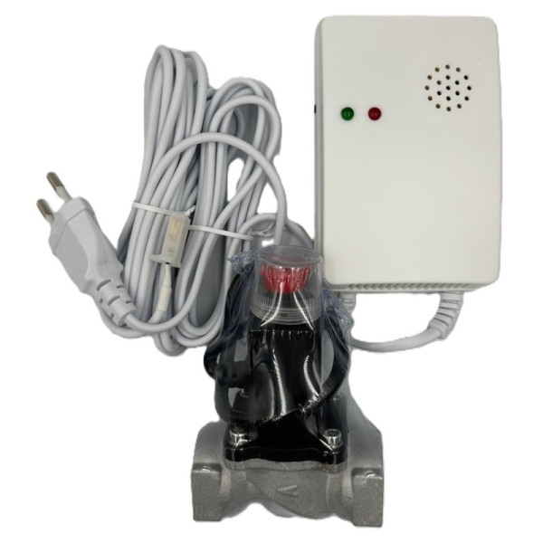 Detector de Gaz cu Electrovalva Roval 3/4"