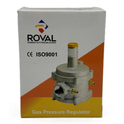 Regulator de Presiune Gaz cu Filtru Roval DN 20 3/4"
