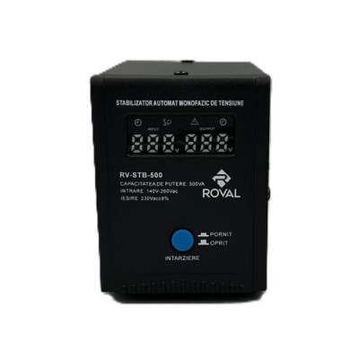 Stabilizator Automat Monofazic de tensiune Roval 500 VA