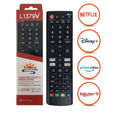Telecomanda Universala L1379V Pentru Lcd - Led si Smart Tv LG Gata de Utilizare