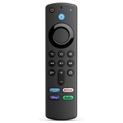 Telecomanda Pentru Player Amazon Fire TV Stick 4K cu Microfon - Bluetooth - Prime Video - Netflix - Disney+ si Hulu