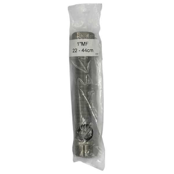 Racord Extensibil din Inox Pentru Apa 22 - 44 Cm 1" MF