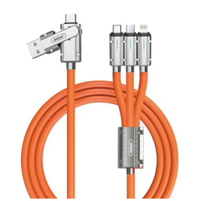Cablu Usb de Incarcare si Transfer Date 5 in 1 Fast Charger 120W 6A 1 -2M Q-SJ300