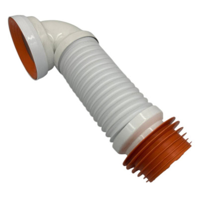 Racord Extensibil WC cu Cot Fix 40 Cm