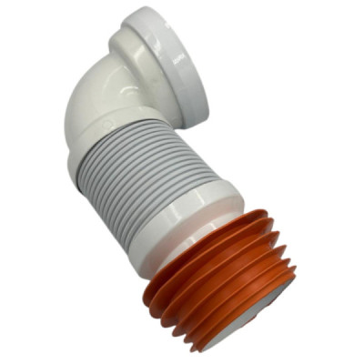 Racord Extensibil WC cu Cot Fix 40 Cm