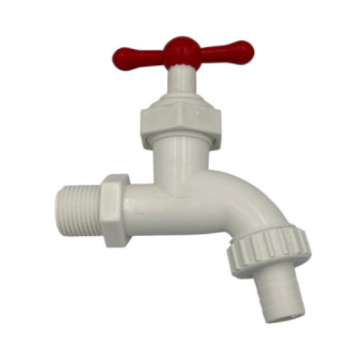 Robinet Dublu Serviuciu din Plastic 1/2" Roval