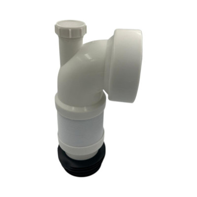 Racord Cot Extensibil WC cu Iesire Pentru Masina de Spalat