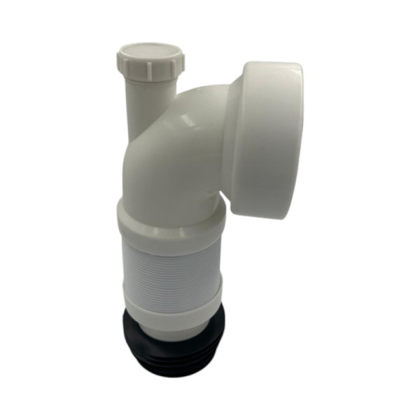 Racord Cot Extensibil WC cu Iesire Pentru Masina de Spalat