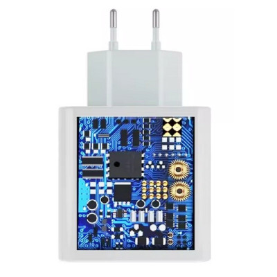 Incarcator Super Rapid Universal PD003 cu 2 Porturi Usb 120W PD + QC si Cablu