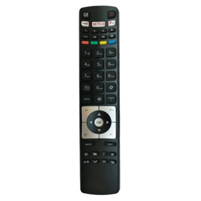 Telecomanda Universala Pentru Lcd - Led si Smart Tv Telefunken - Vestel - Teletech - Bush - Alba si Horizon Gata de Utilizare