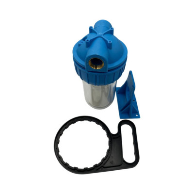 Filtru Roval de Apa 7 X ¾ cu 1 Cartus Filtrant Sita