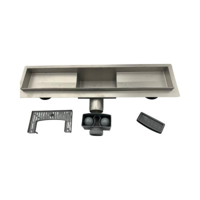 Rigola de Dus Roval Full Inox Diverse Marimi cu Membrana de Etansare