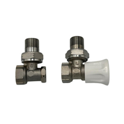Set Robineti De Calorifer cu Robinet Tur si Retur 1/2"