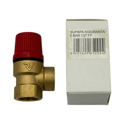 Supapa de Siguranta Pentru Cazan 1/2" 6 BAR