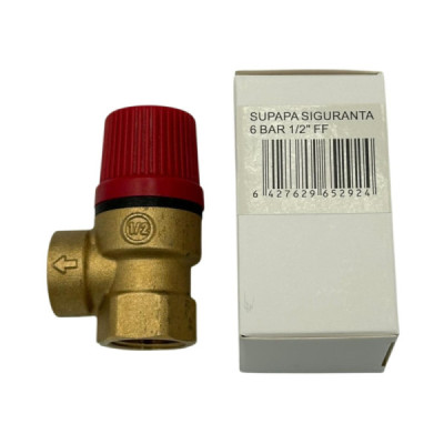 Supapa de Siguranta Pentru Cazan 1/2" 6 BAR
