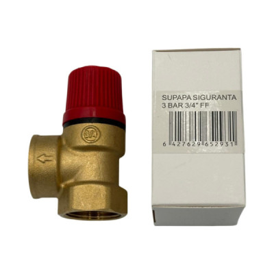 Supapa de Siguranta Pentru Cazan 3/4" 3 BAR