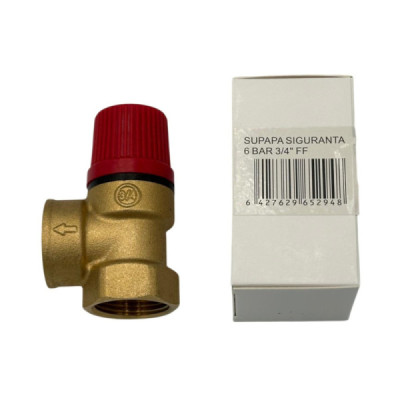 Supapa de Siguranta Pentru Cazan 3/4" 6 BAR