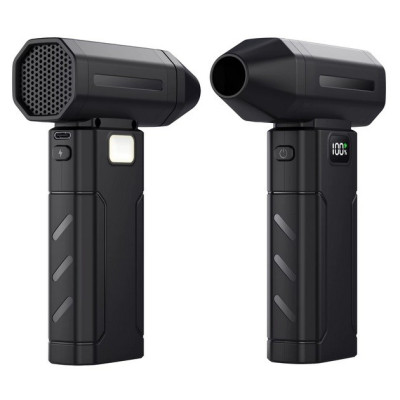 Mini Suflanta Foarte Puternica cu Acumulator - Display - Lumina Alba si Functie Turbo X8