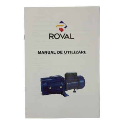 Pompa de Suprafata Roval - Fonta - JET-80 - 1 -1 KW - 1 -5 CP - H.MAX 45M