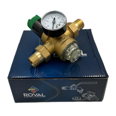 Reductor de Presiune Roval cu Filtru Sita 1/2″
