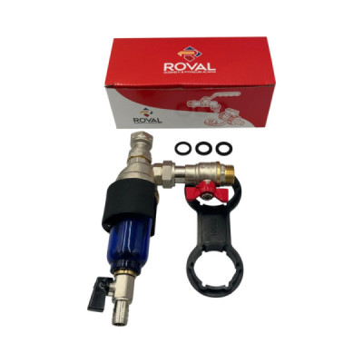 Filtru Roval Anti-magnetita 3/4 cu Purjare Pentru Centrale