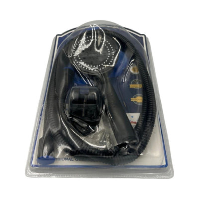 Set Para cu Furtun de Dus 1.5M Negru SP14058